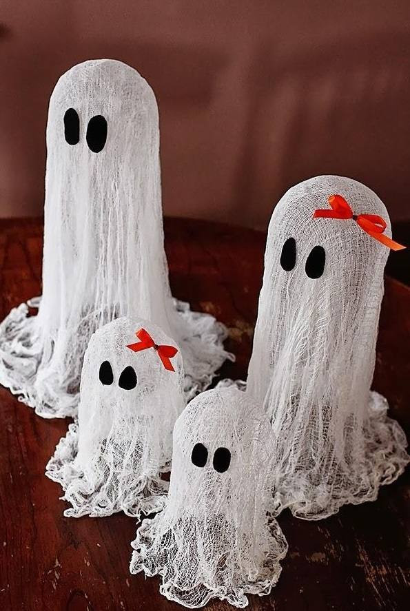 Cute Ghost Decor Beautiful Homemade Halloween Decorations Cool Ideas for A Festive atmosphere