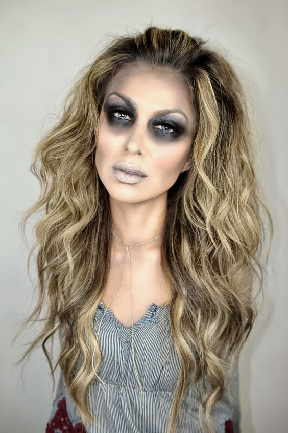 Cute Zombie Makeup Elegant 30 Pretty Ghost Makeup Ideas for Halloween