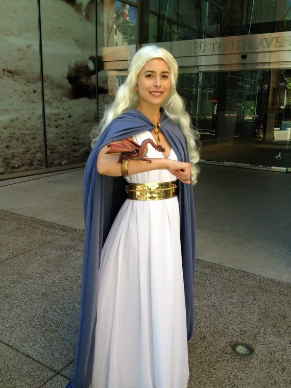 Daenerys Targaryen Halloween Costume Lovely Daenerys Targaryen Costume Halloween Costume Game Game Thrones