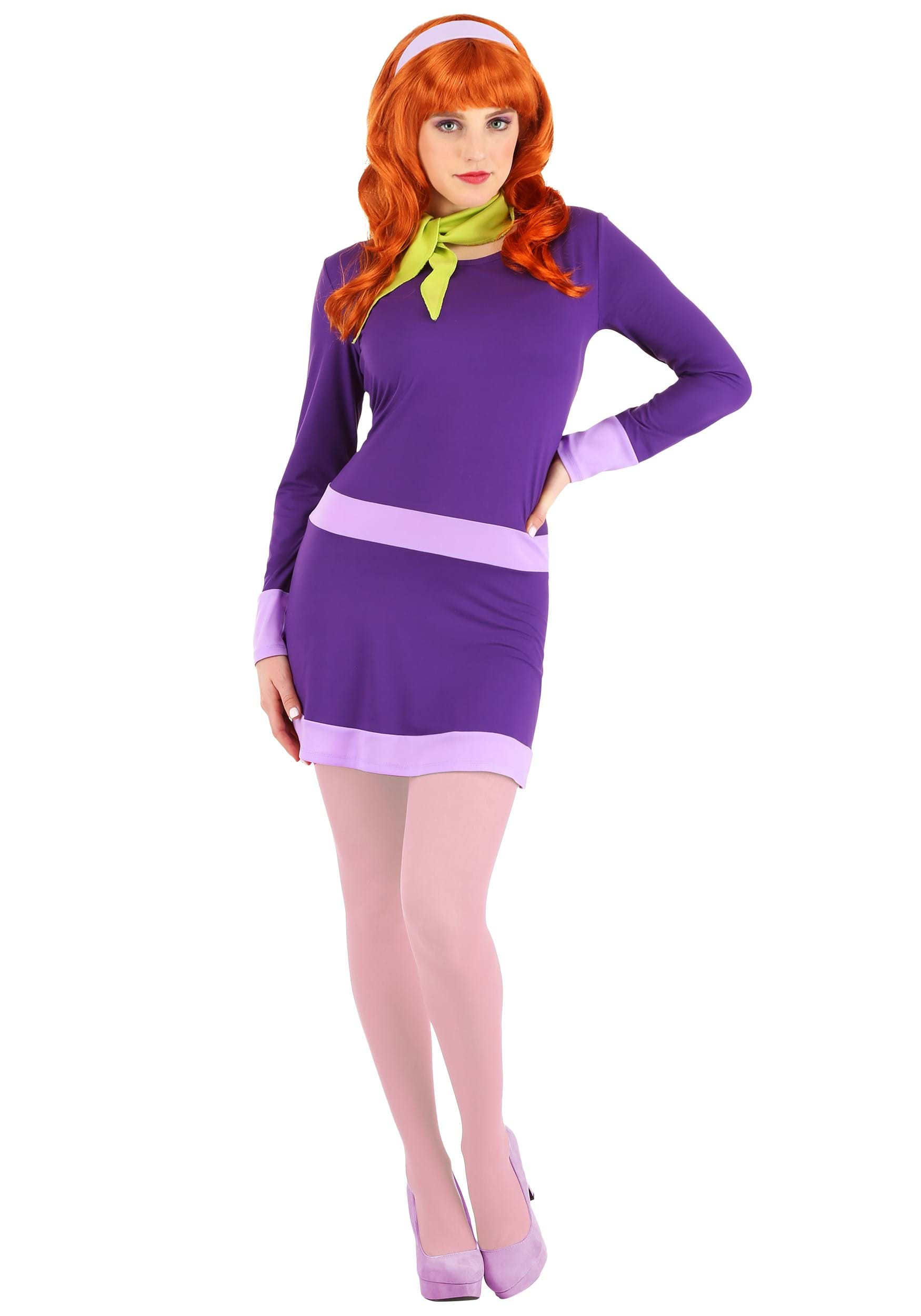 Daphne Halloween Costume Lovely Adult Classic Scooby Doo Daphne Costume