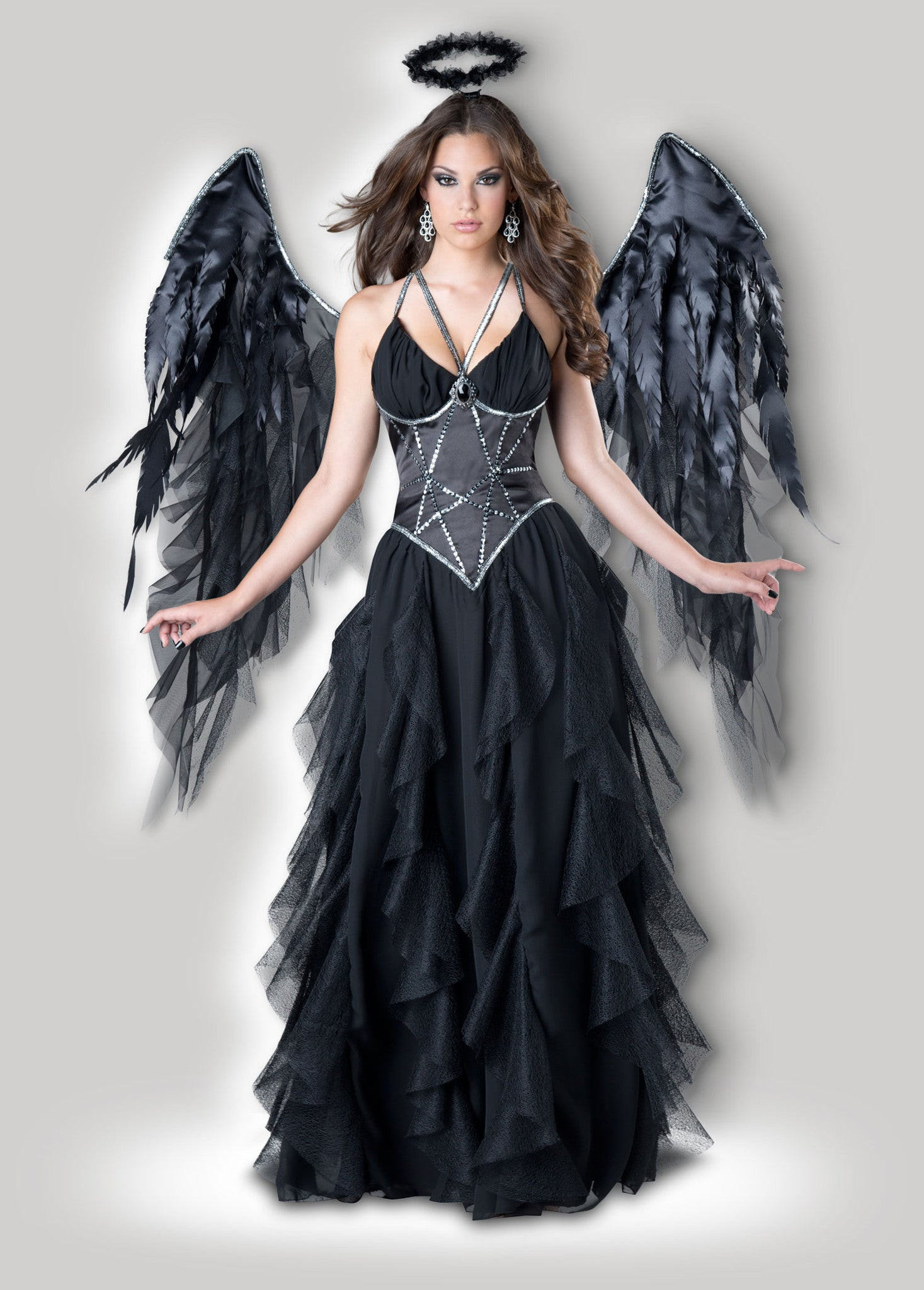 Dark Angel Costume Luxury Dark Angel Deluxe Adult Costume – Incharacter Costumes