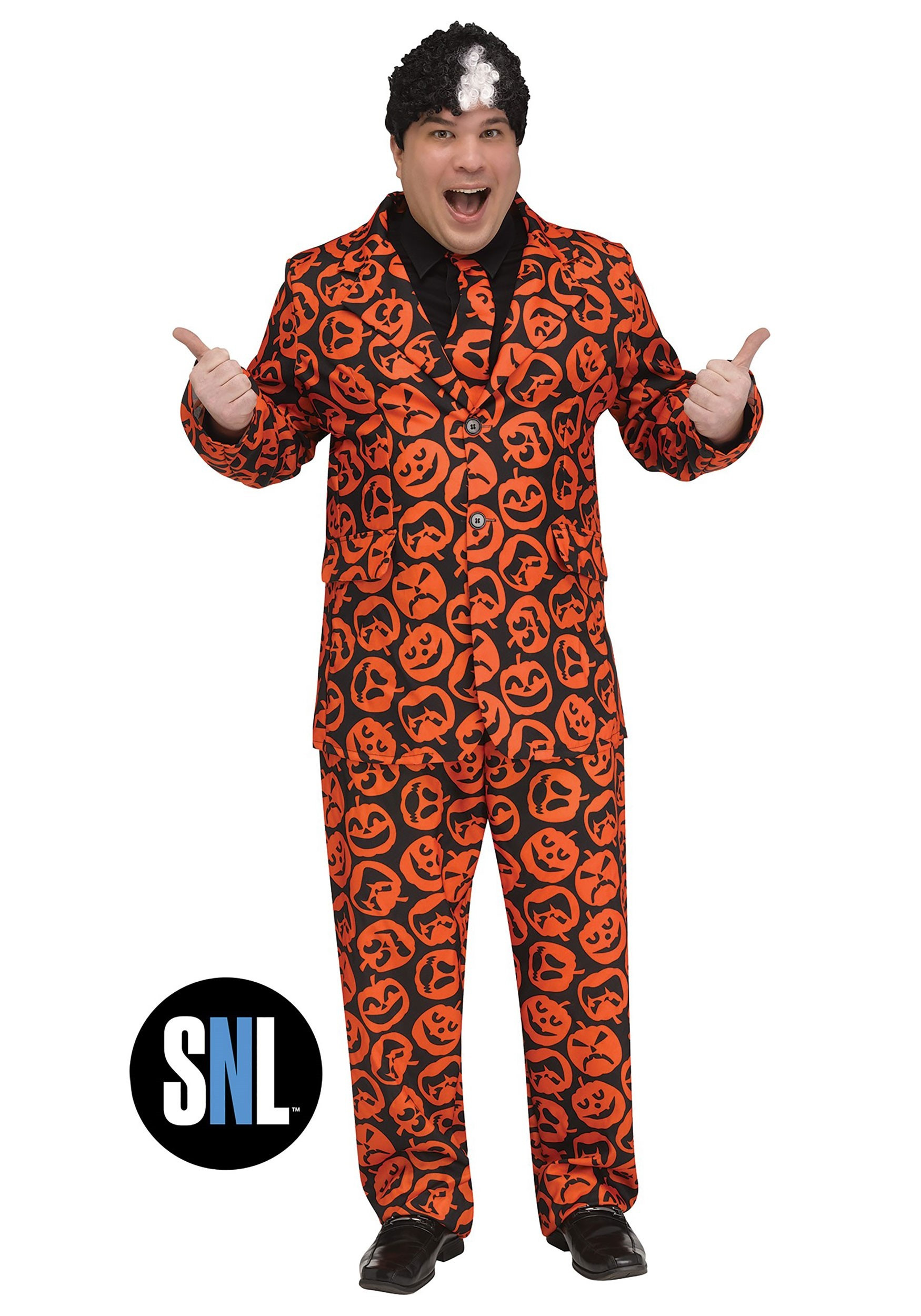 David Pumpkins Costume Fresh Men S Saturday Night Live Plus Size David S Pumpkins Costume