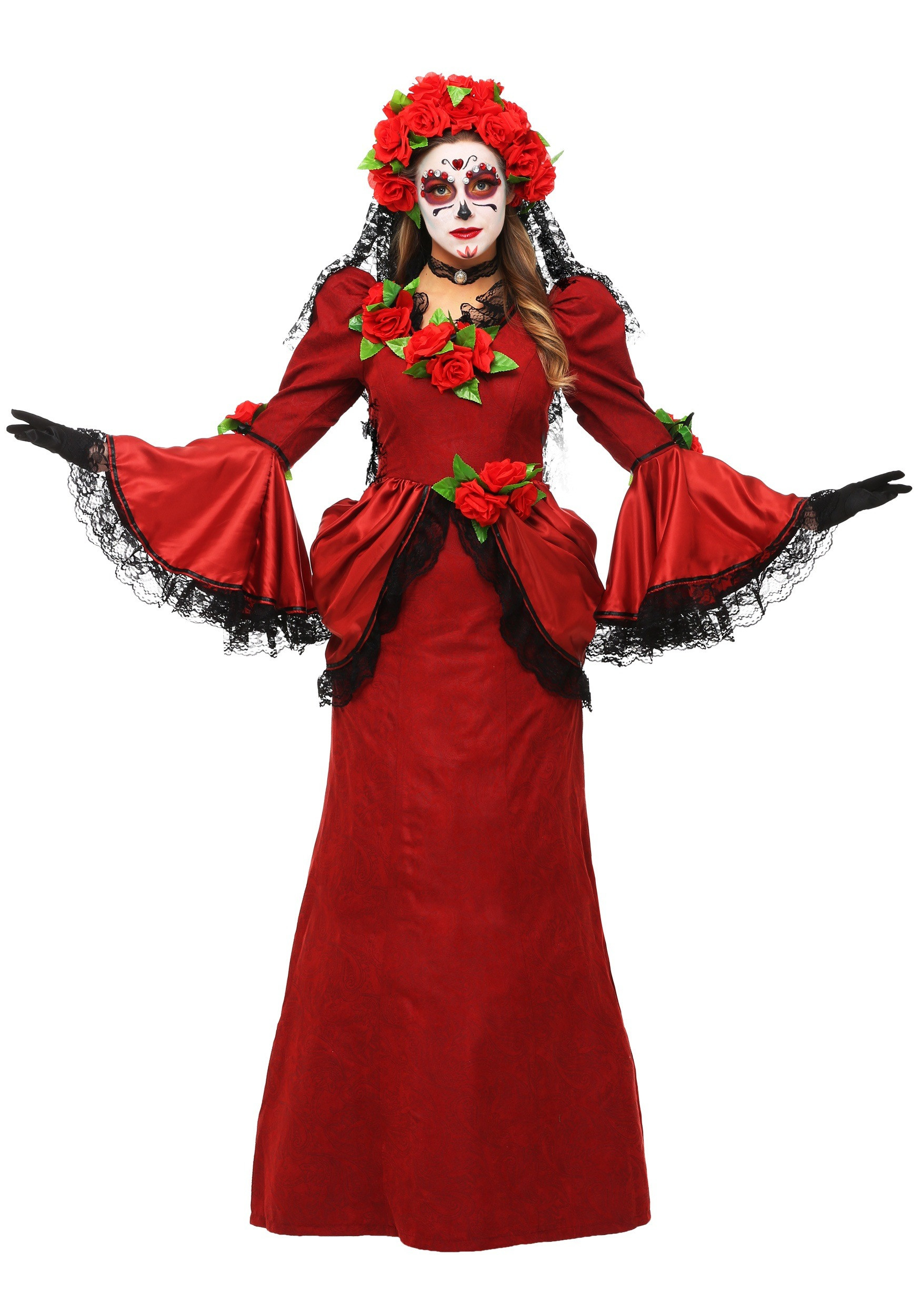 Day Of the Dead Costume Womens Awesome Women S Day Of the Dead Costume