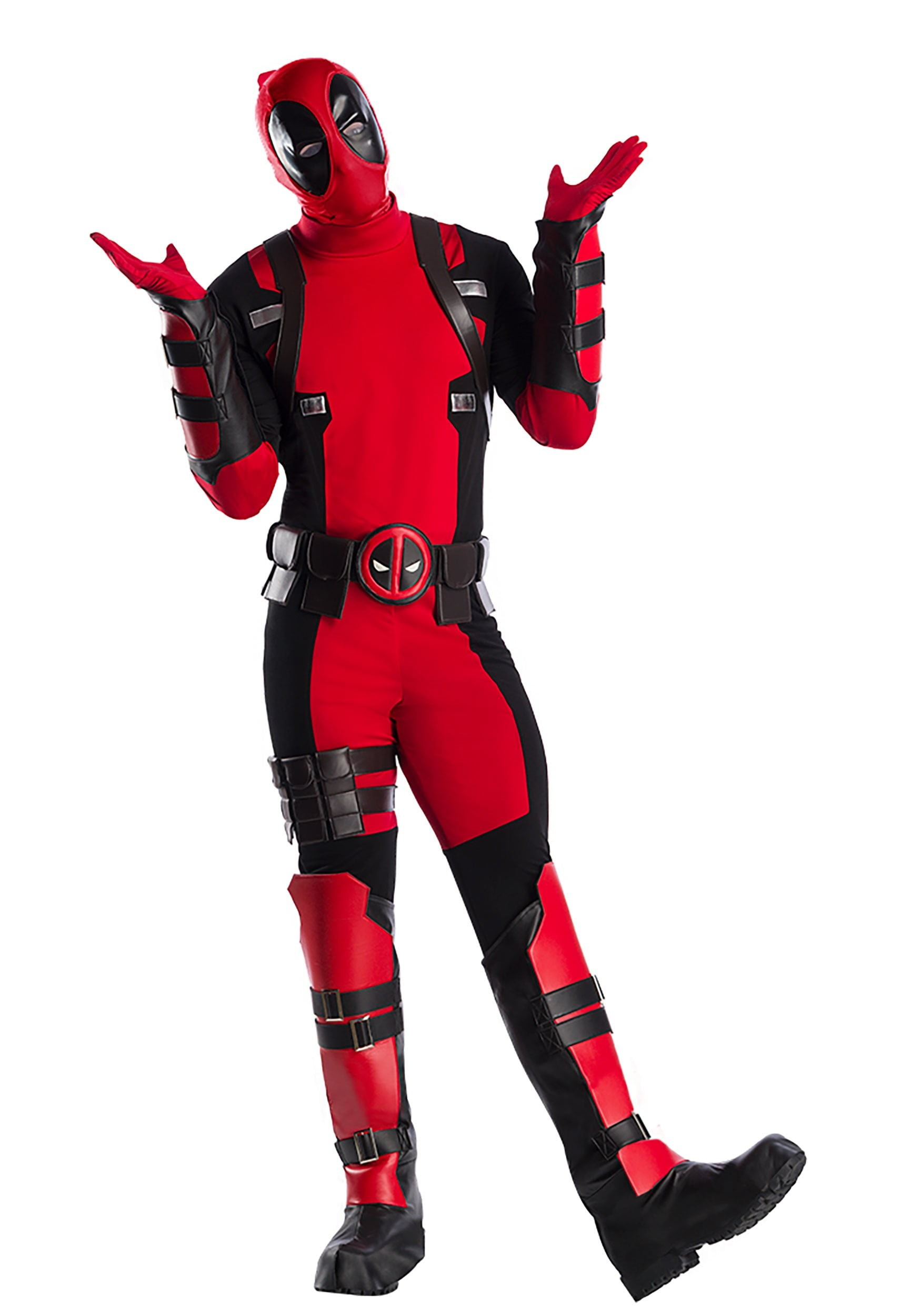 Deadpool Halloween Costume Best Of Premium Marvel Deadpool Costume for Men Walmart Walmart