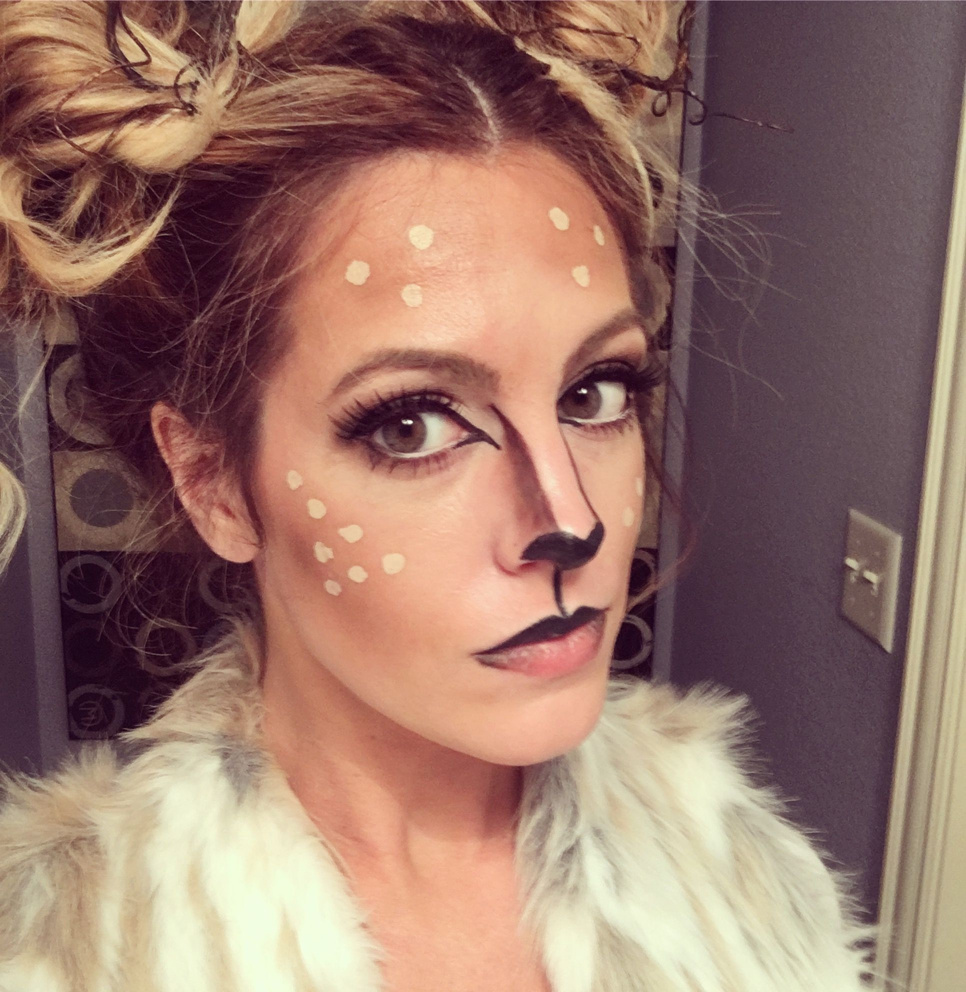 Deer Costume Makeup Luxury Pretty Deer Makeup Diy Deer Costume and Makeup