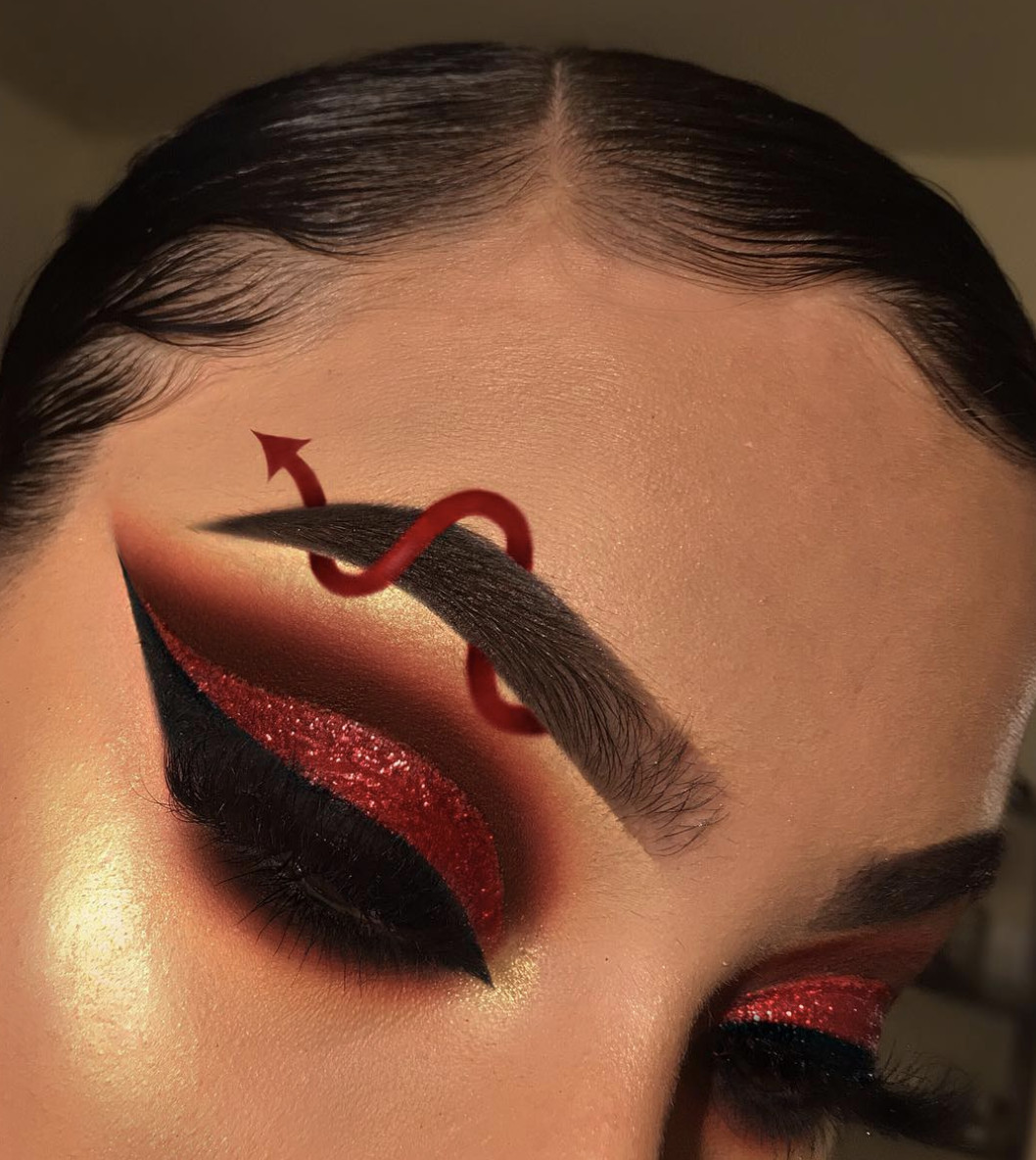 Devil Eye Makeup Elegant Pin On Halloween Inspiration