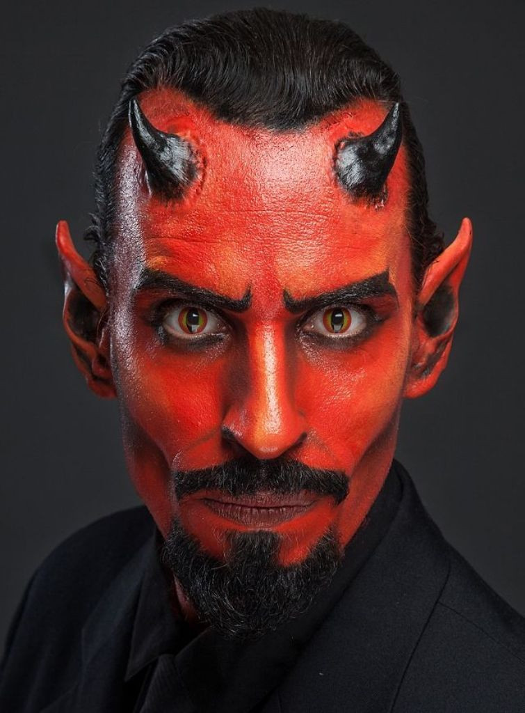 Devil Makeup for Men Lovely Amazing 25 Devil Halloween Makeup to This Season Happy Halloween Day