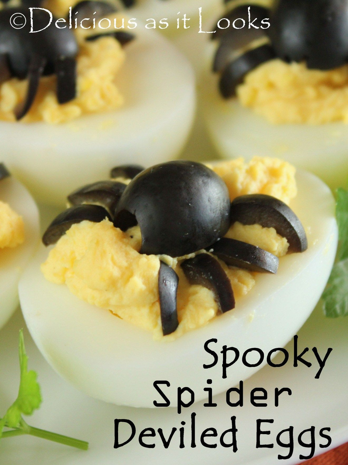 Deviled Eggs Spiders Lovely Spooky Spider Deviled Eggs Delicious as It Looks Recipe