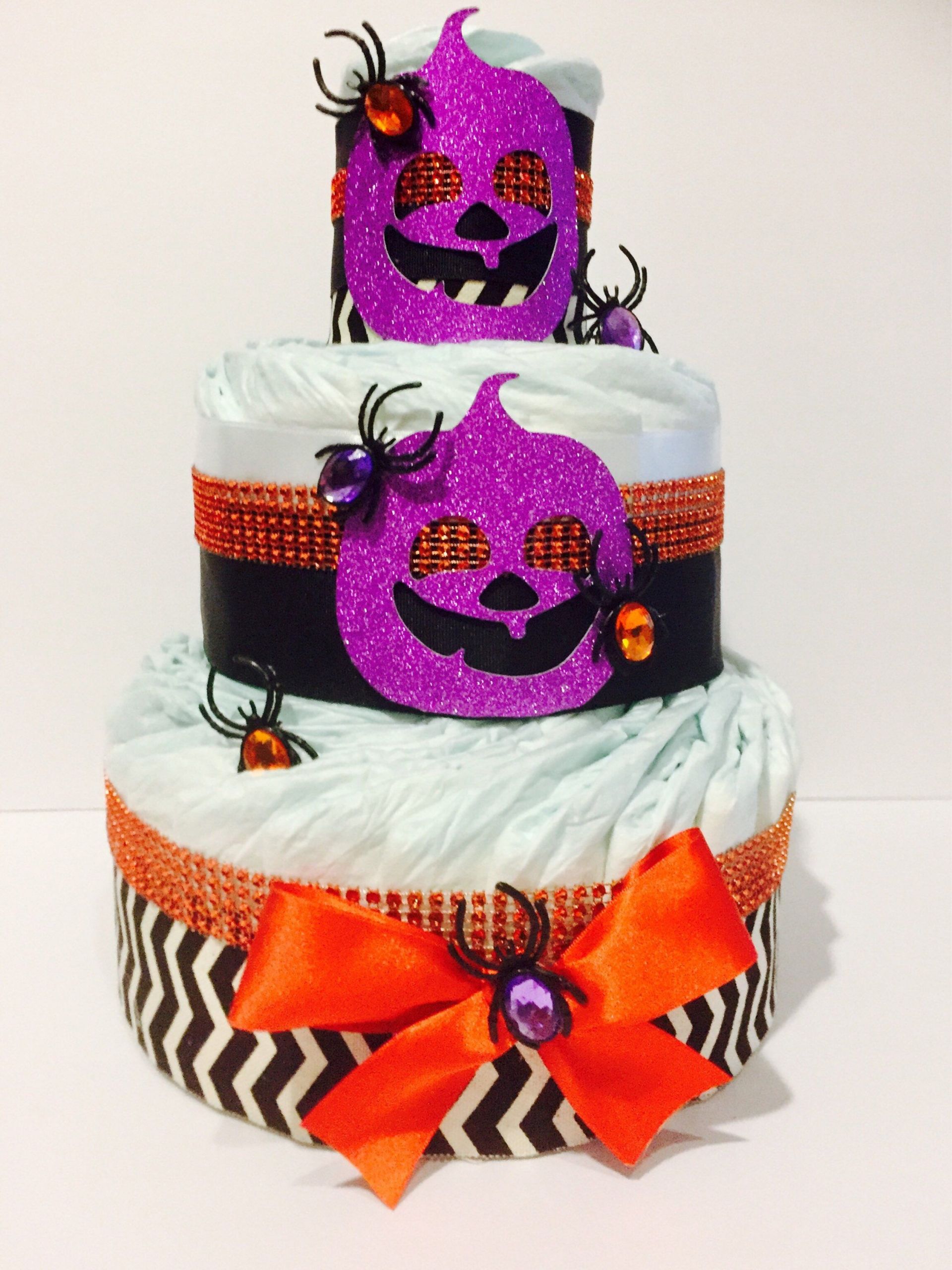 Diaper Cake Halloween Lovely Halloween Diaper Cake Halloween Baby Shower Autumn Diaper