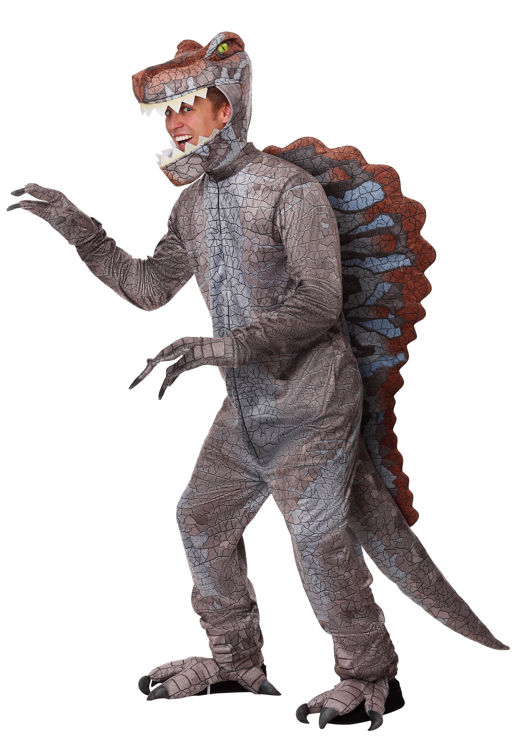 Dinosaur Halloween Costume Elegant Spinosaurus Adult Dinosaur Costume Walmart