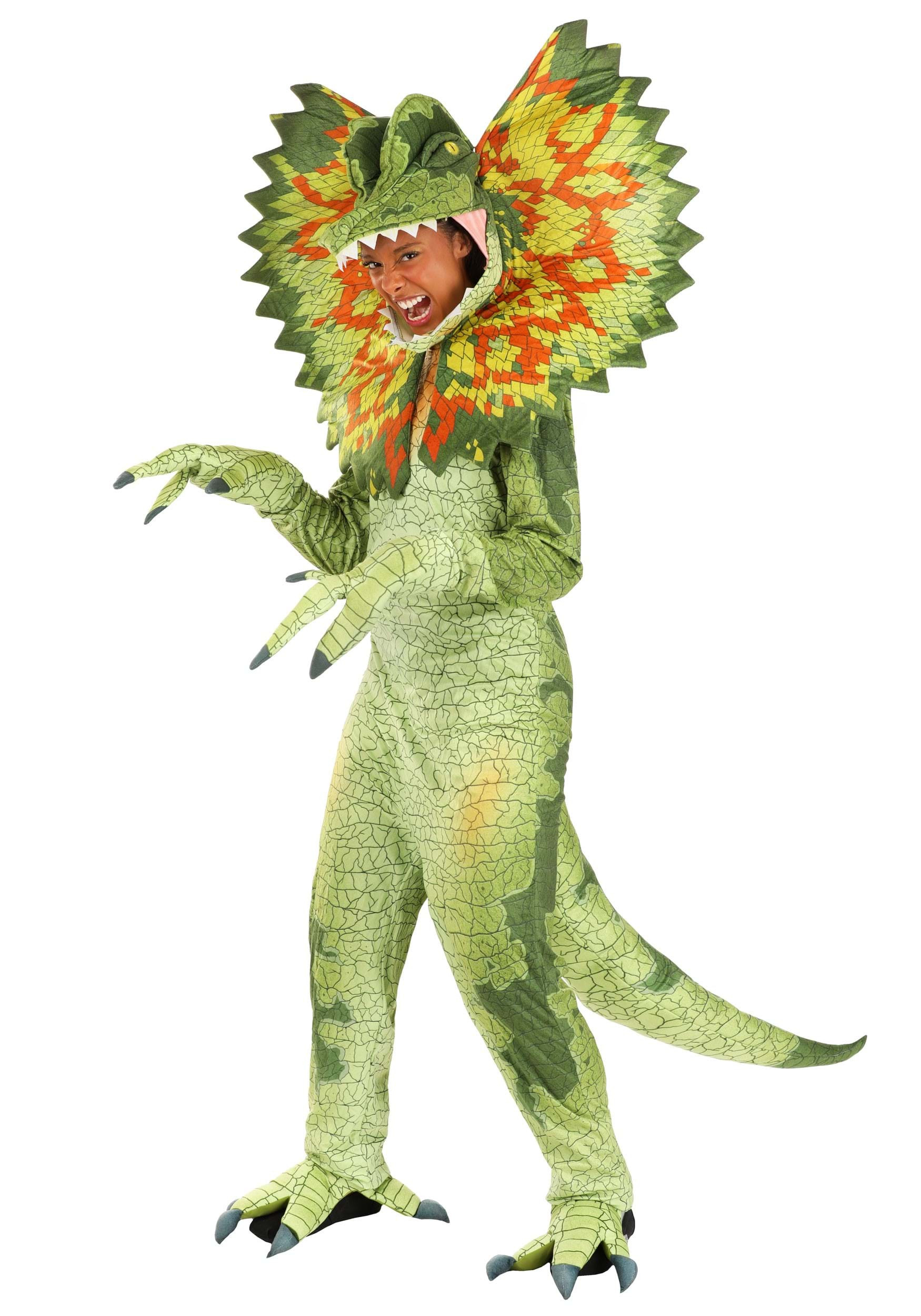 Dinosaur Outfit Adults New Dilophosaurus Costume for An Adult