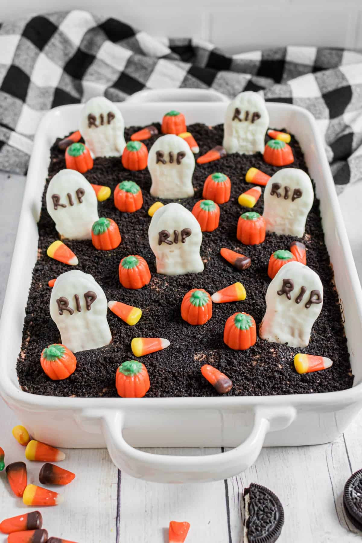 Dirt Cake Halloween Fresh Halloween Dirt Cake Recipe Graveyard Shugary Sweets