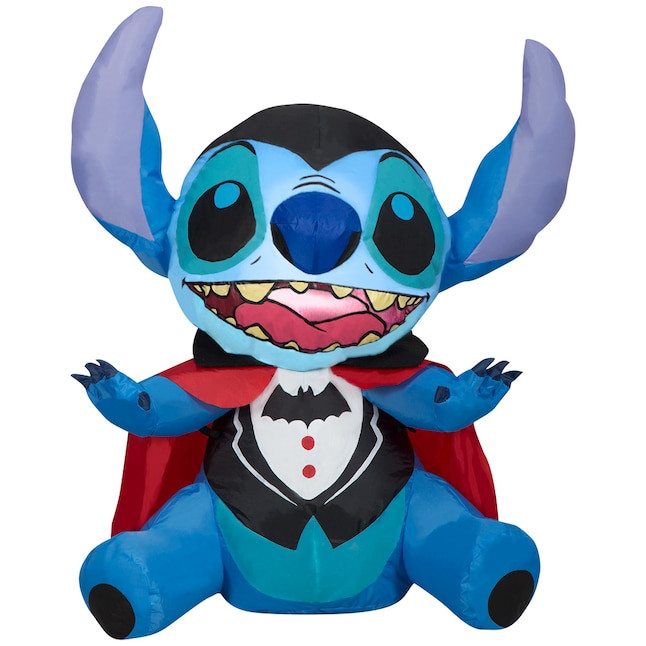 Disney Halloween Blow Ups Luxury Disney 3 Ft Lighted Lilo and Stitch Vampire Inflatable In the Outdoor