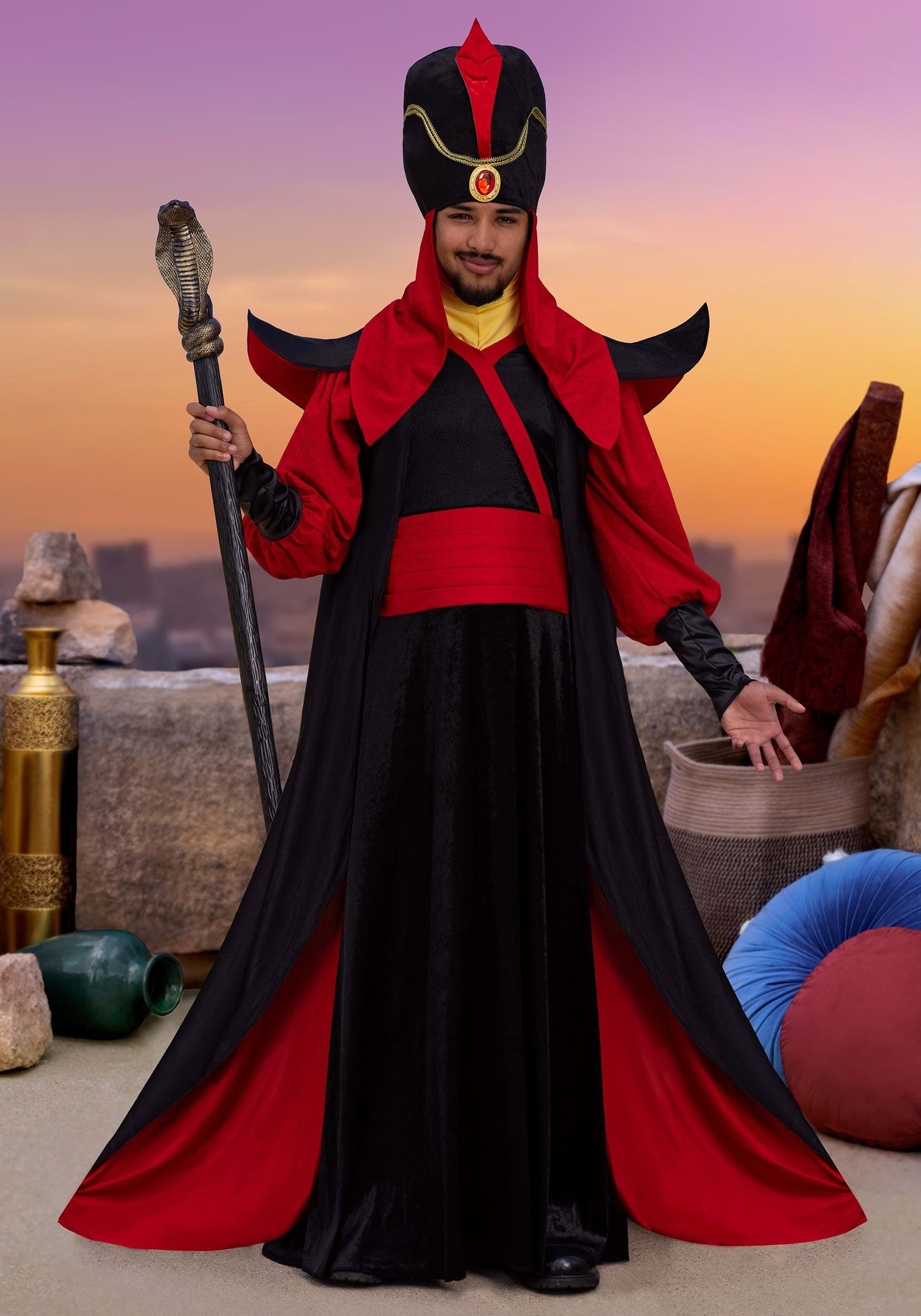 Disney Halloween Costumes for Men Elegant Disney Aladdin Jafar Costume for Men