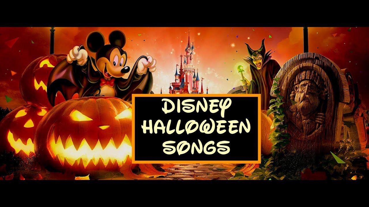 Disney Halloween Music Beautiful Disney Halloween songs Music