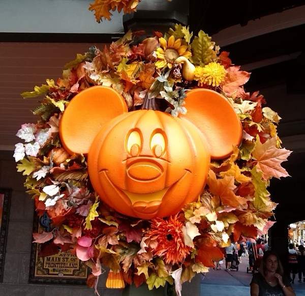 Disney Halloween Wreath Elegant Disney World Decorated for Halloween &amp; Fall