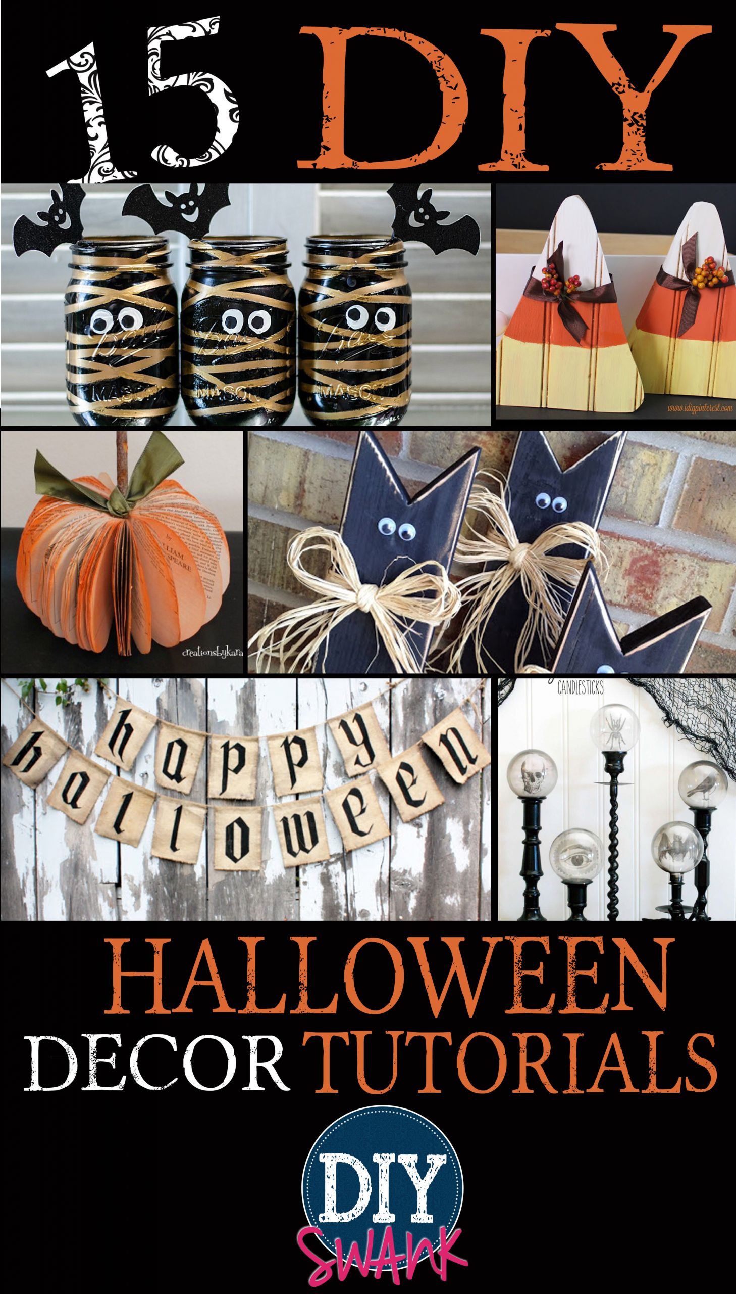 Diy Halloween Decorations Beautiful 15 Diy Halloween Decoration Tutorials — Diy Swank