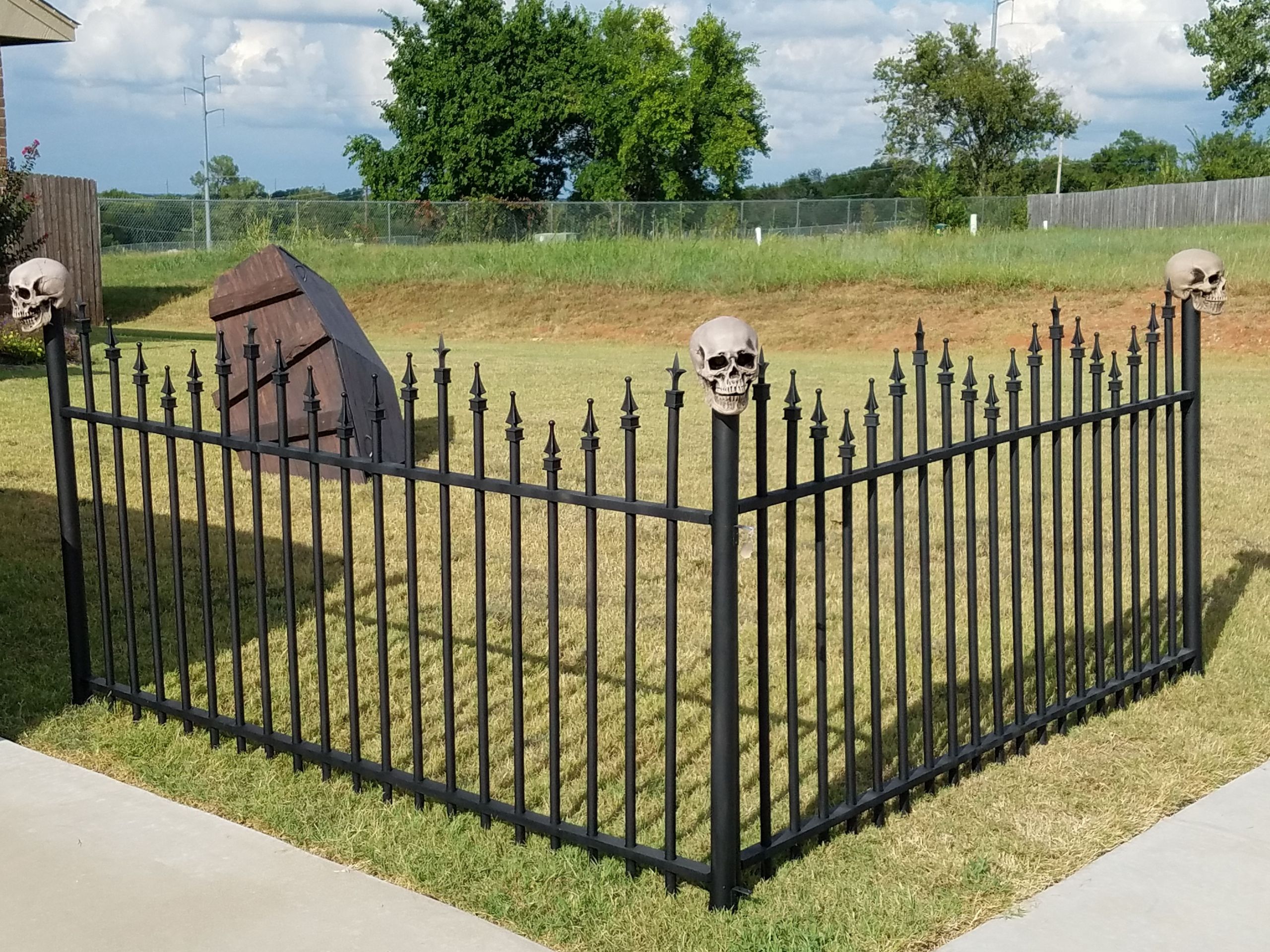 Diy Halloween Fence Unique Halloween Fence Project Designed and Made by My Husband Made From 3 4