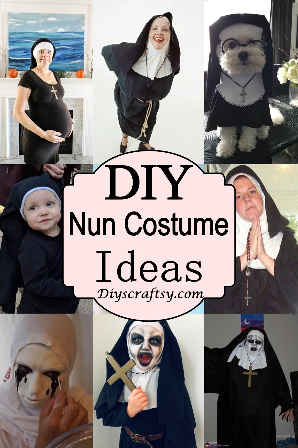 Diy Nun Costume New 19 Diy Nun Costume Ideas Diyscraftsy