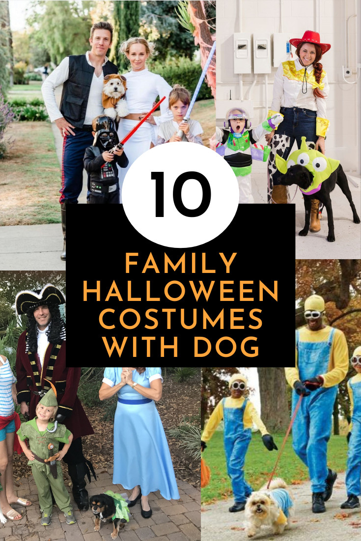 Dog Family Costumes Unique 10 Fun and Easy Family Halloween Costumes with Dog