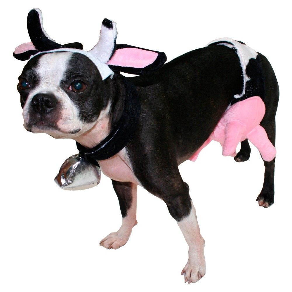 Dog In Cow Costume Fresh Cow Pet Costume Sets Black