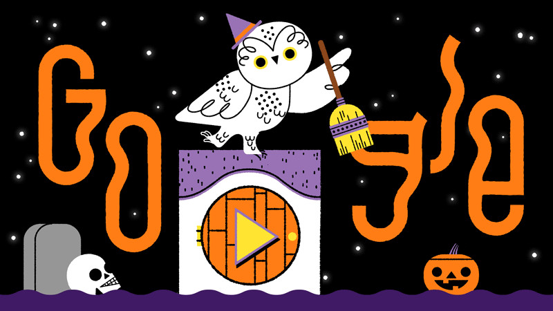 Doodle Google Halloween New 25 Years Of Halloween Google Doodles A Nostalgic Showcase