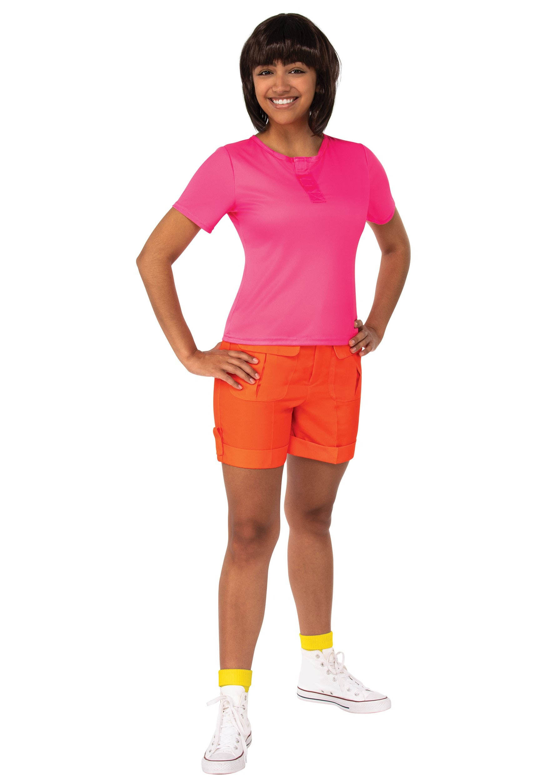 Dora Halloween Costume New Dora the Explorer Dora Deluxe Costume for Adults