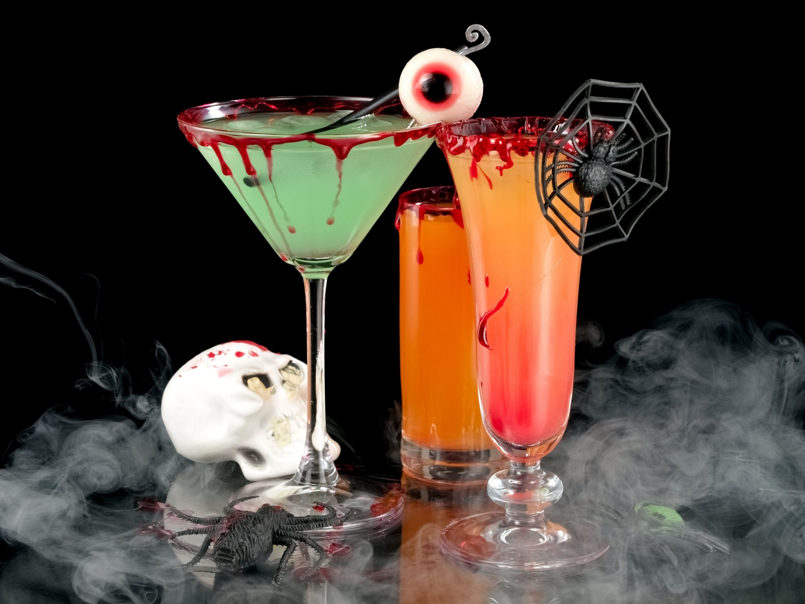 Drinking On Halloween Awesome Drink Your Scares Away Seven Halloween Cocktails