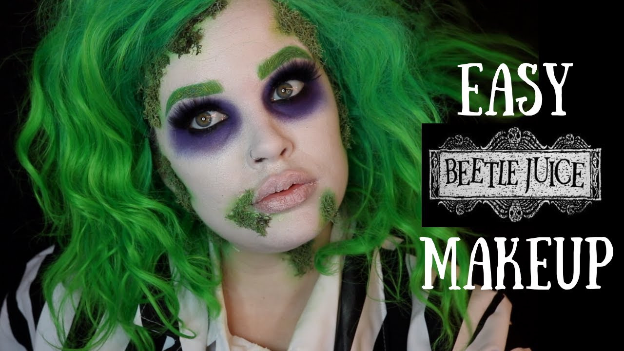 Easy Beetlejuice Makeup Luxury Easy Beetlejuice Makeup Tutorial ♡