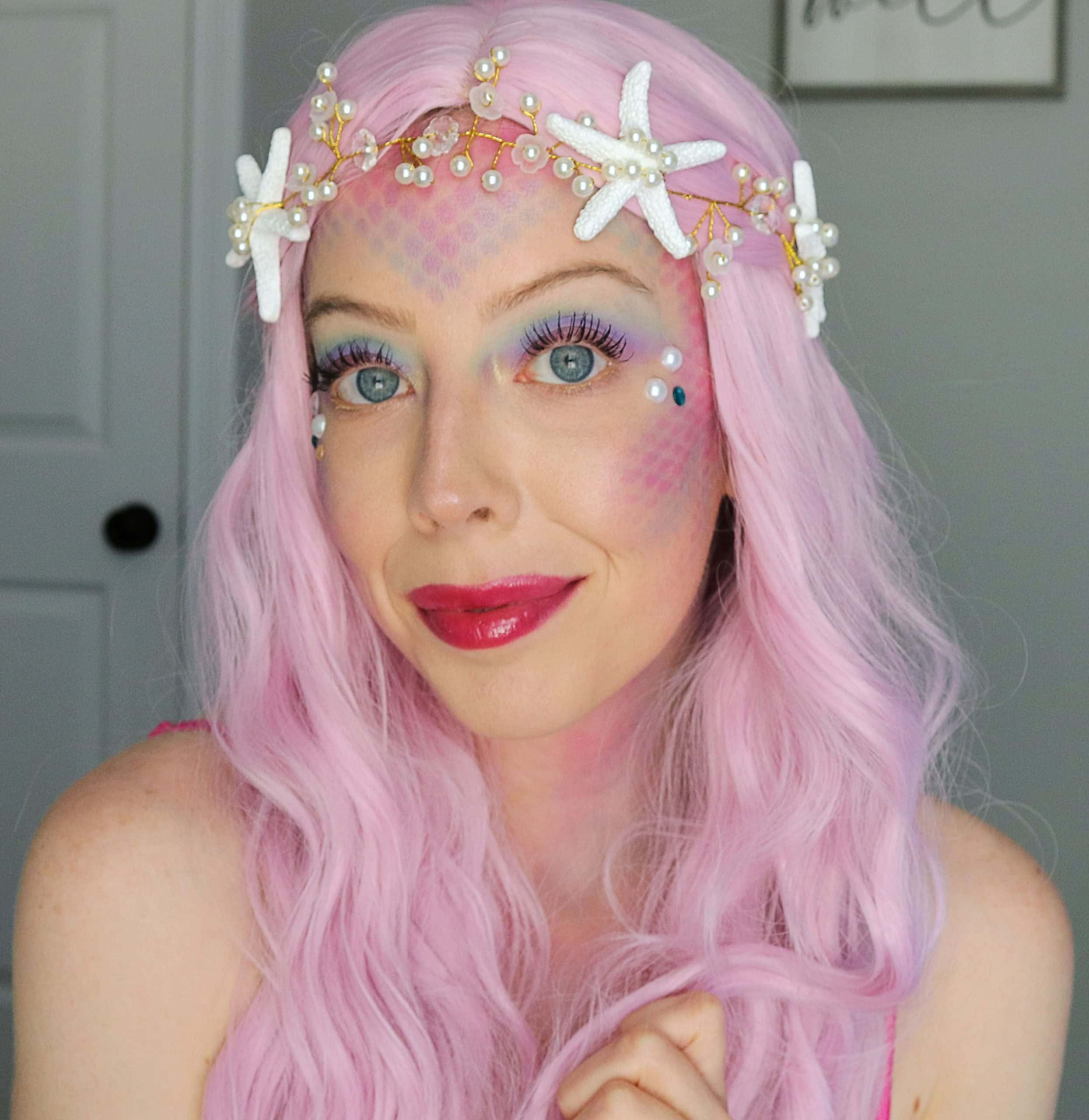 Easy Mermaid Makeup New Easy Mermaid Makeup Halloween Tutorial Kindly Unspoken