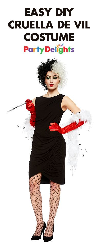 Easy Villain Costume Fresh Easy Homemade Cruella De Vil Costume