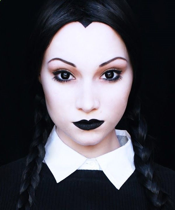 Easy Wednesday Addams Makeup Best Of Wednesday Addams Halloween Makeup Tutorial Plus