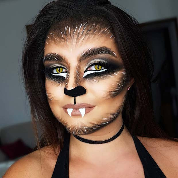 Easy Werewolf Makeup Fresh 61 Easy Diy Halloween Makeup Looks Page 3 Of 6 Stayglam