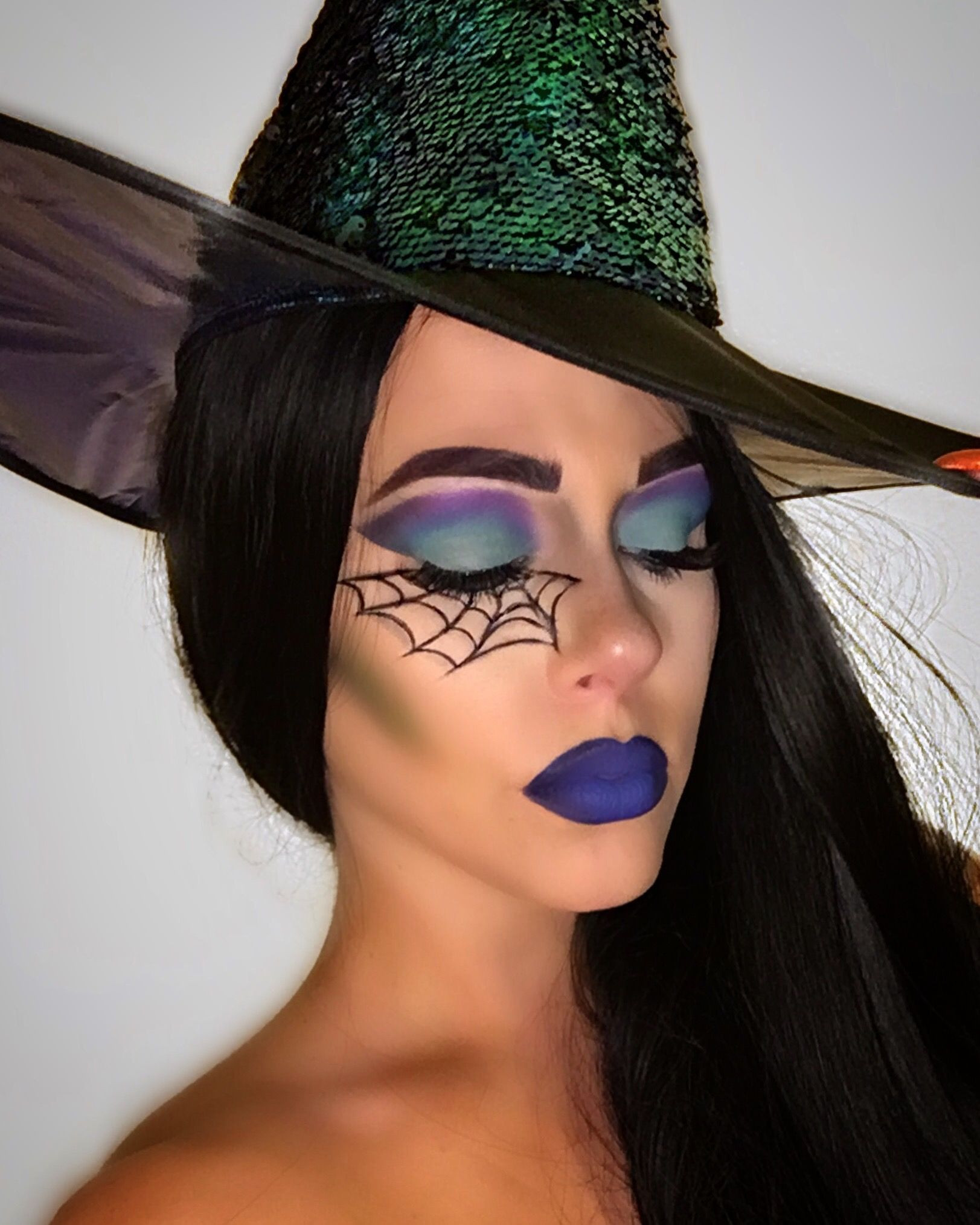 Easy Witch Makeup Lovely Witch Face Paint Tutorial Sharleen Mcdonnell