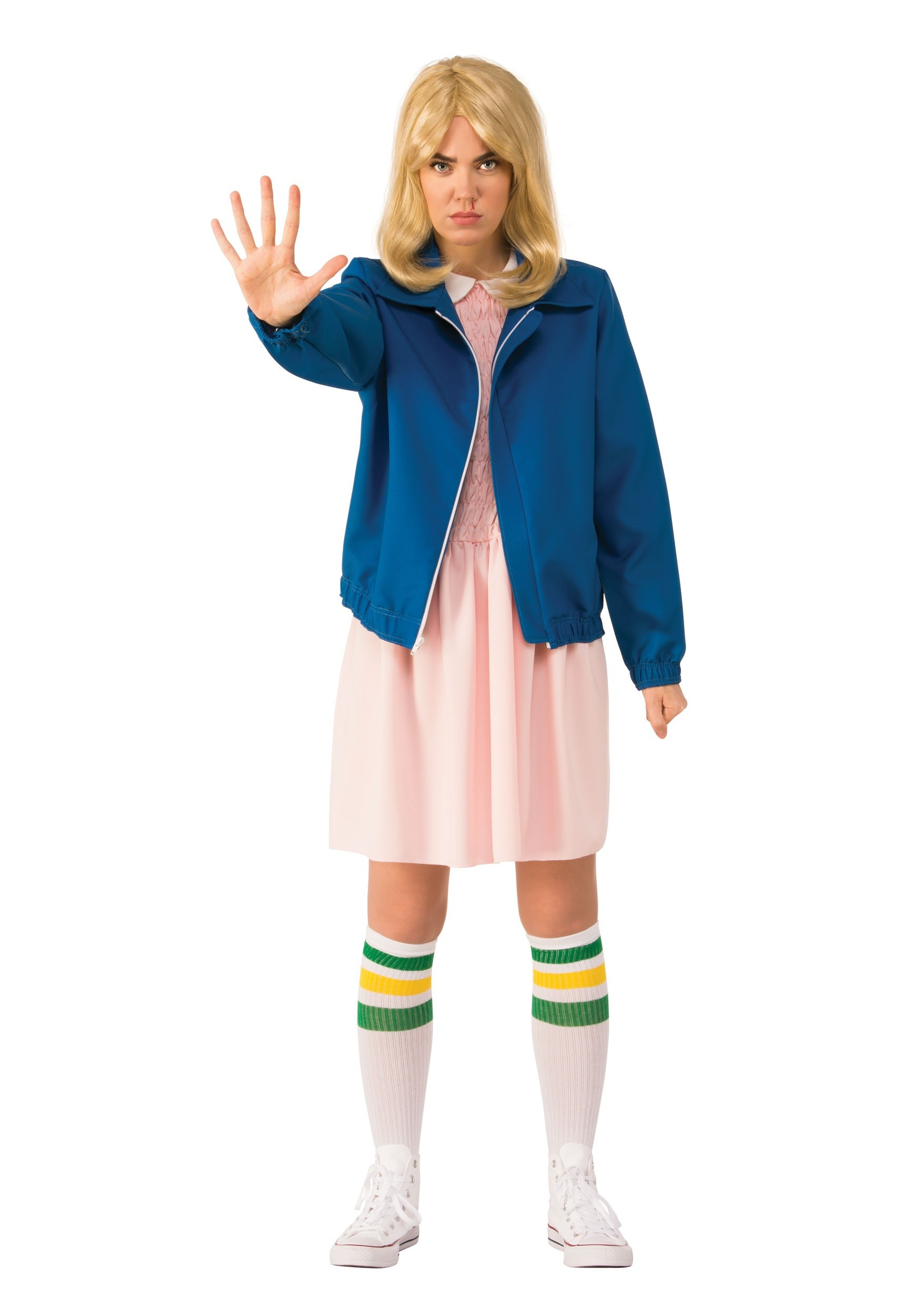 Eleven Halloween Costume Best Of Stranger Things Eleven Blue Jacket Adult Costume