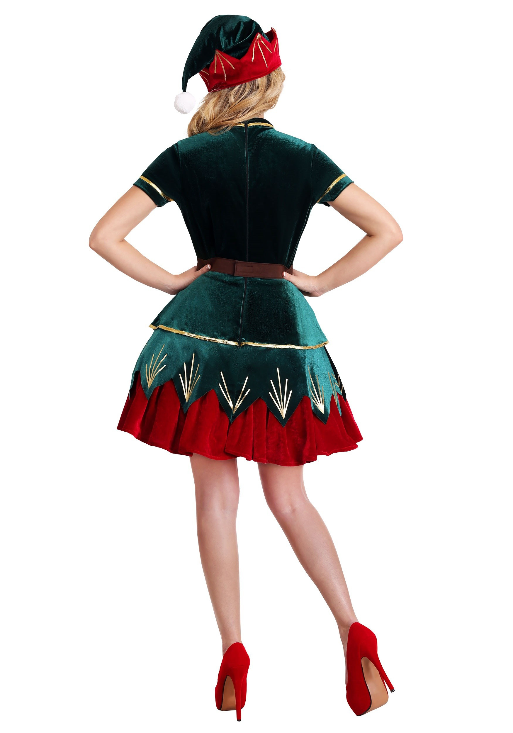 Elf Halloween Costume Best Of Women S Deluxe Elf Costume