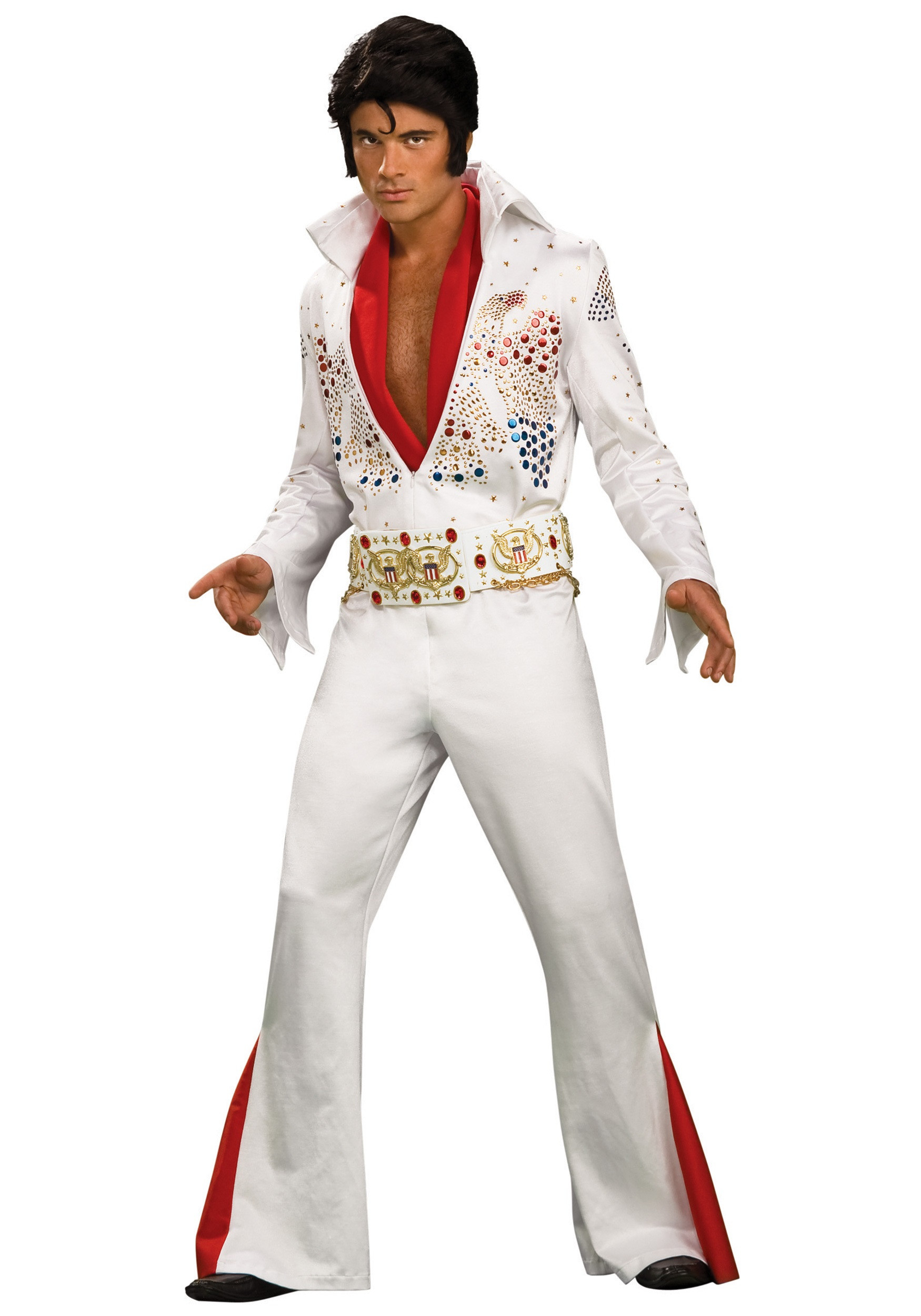 Elvis Halloween Costume Best Of Adult Deluxe Elvis Presley Costume