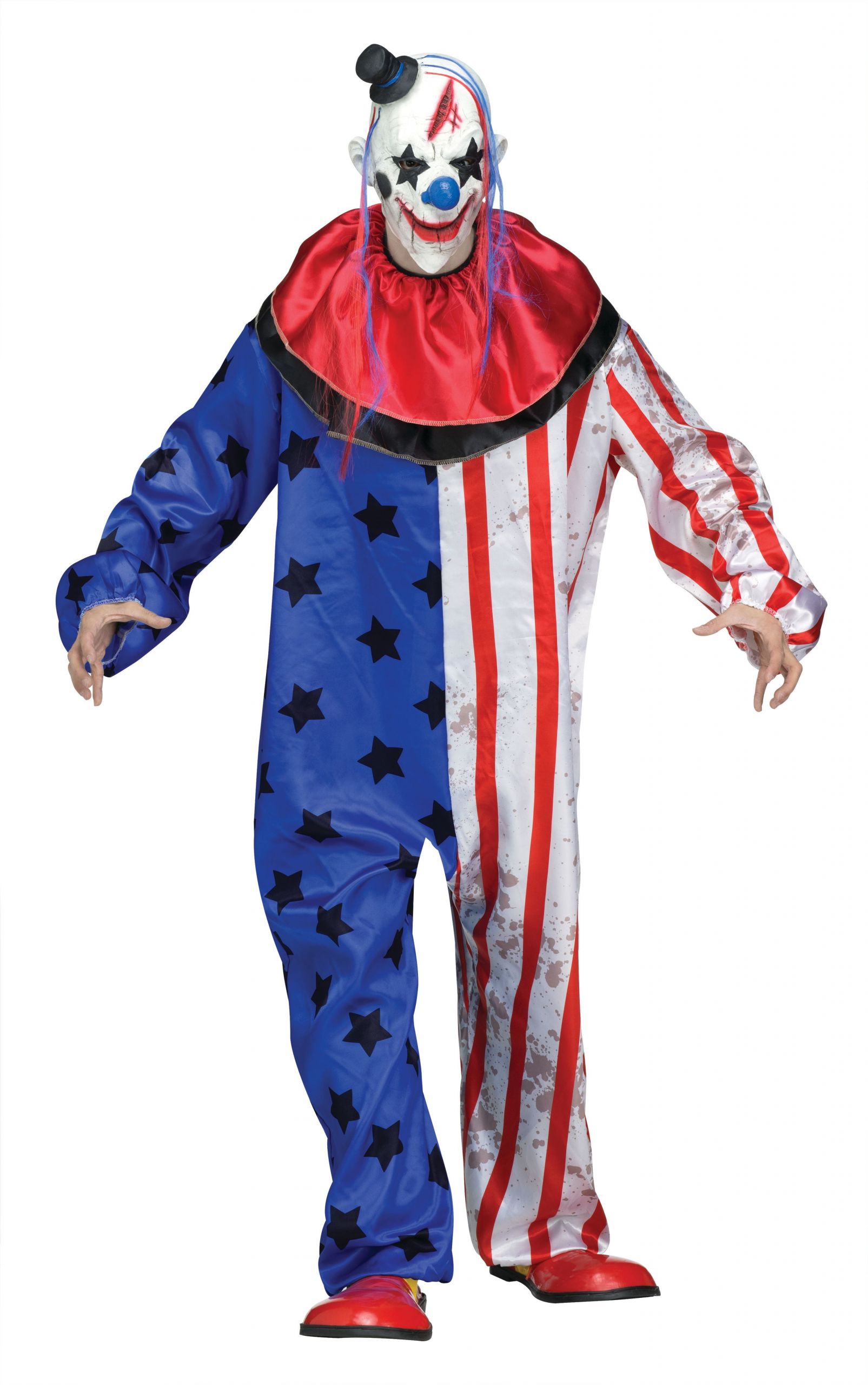 Evil Clown Halloween Costumes New Halloween Men S Evil Clown Adult Costume Size Medium by Fun World