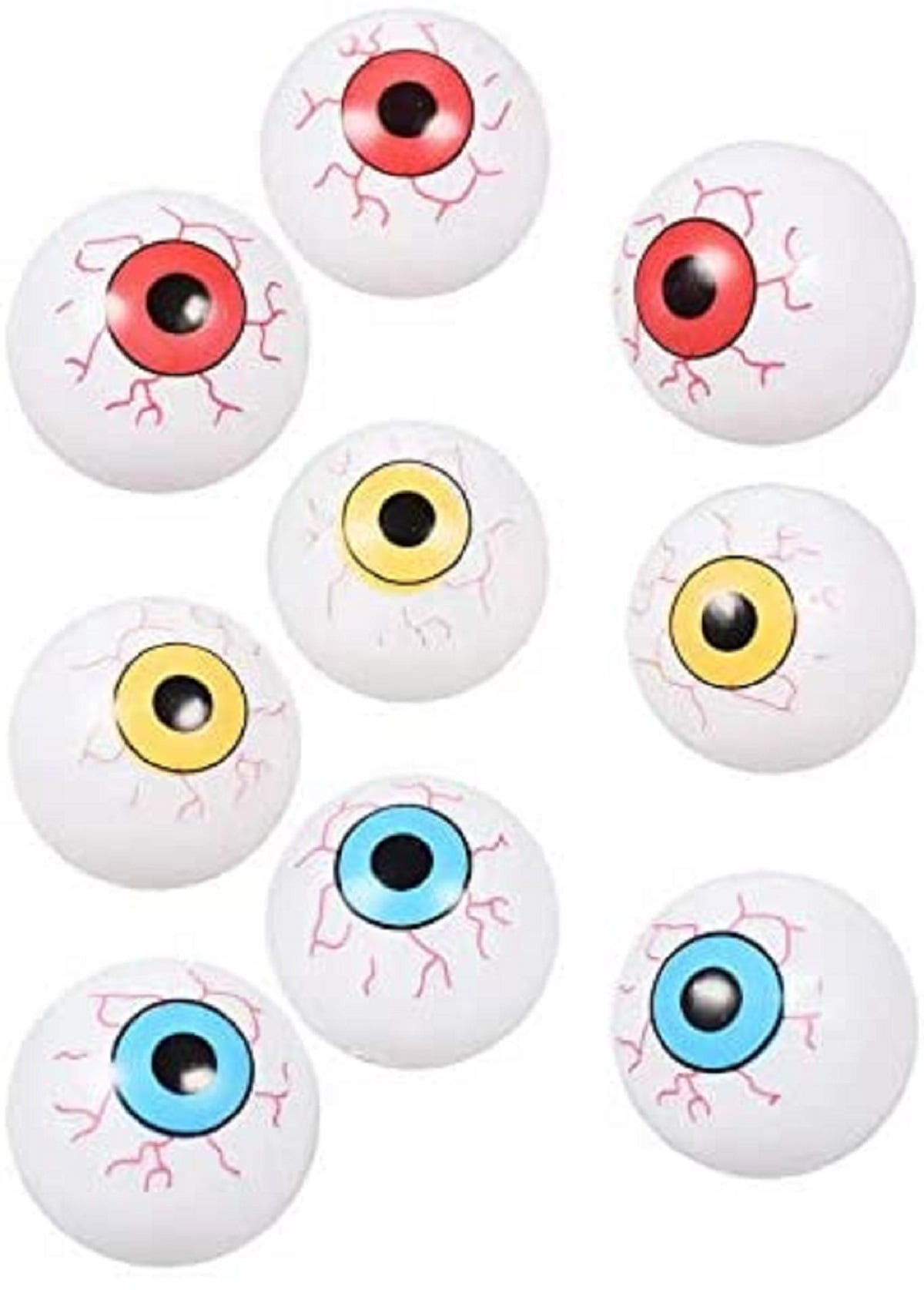 Eyeball Ping Pong Balls New Eyeball Ping Pong Balls for Halloween or Table Tennis 12 Plastic