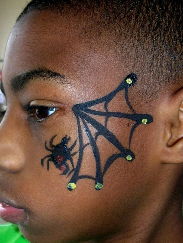 Face Painting Spider Web New Spider Web Face Paint Face Paint