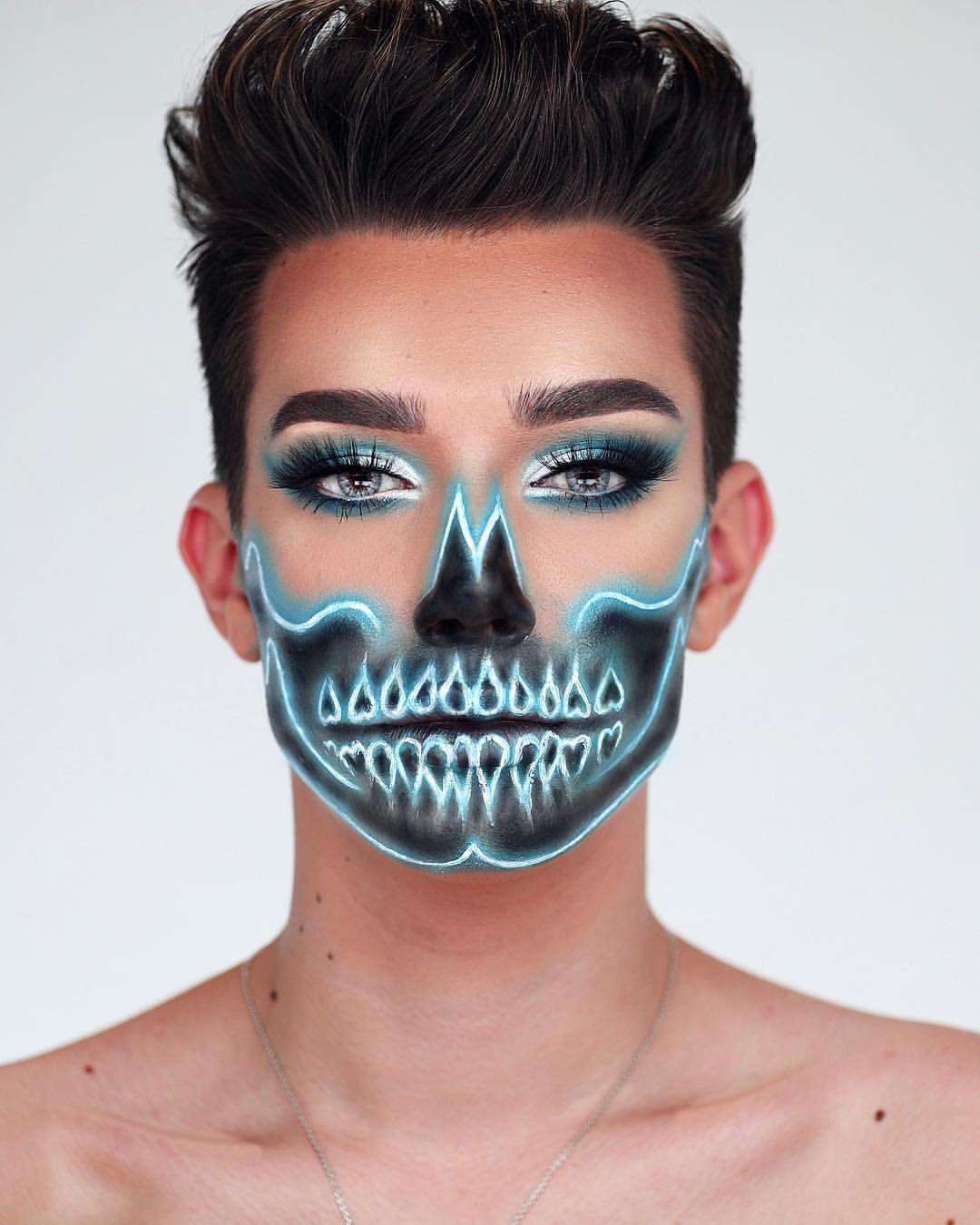 Face Skeleton Makeup New Via Instagram