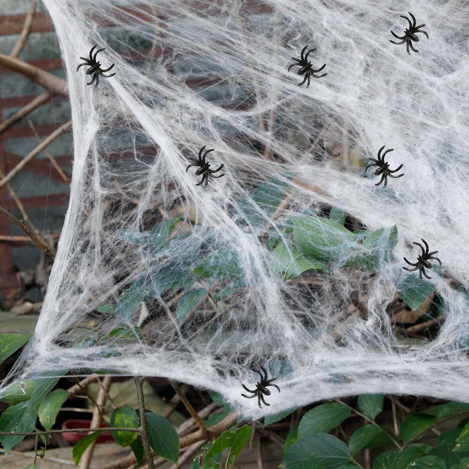 Fake Spider Web Awesome Aostar Halloween Stretch Spider Webs Indoor &amp; Outdoor Spooky Spider