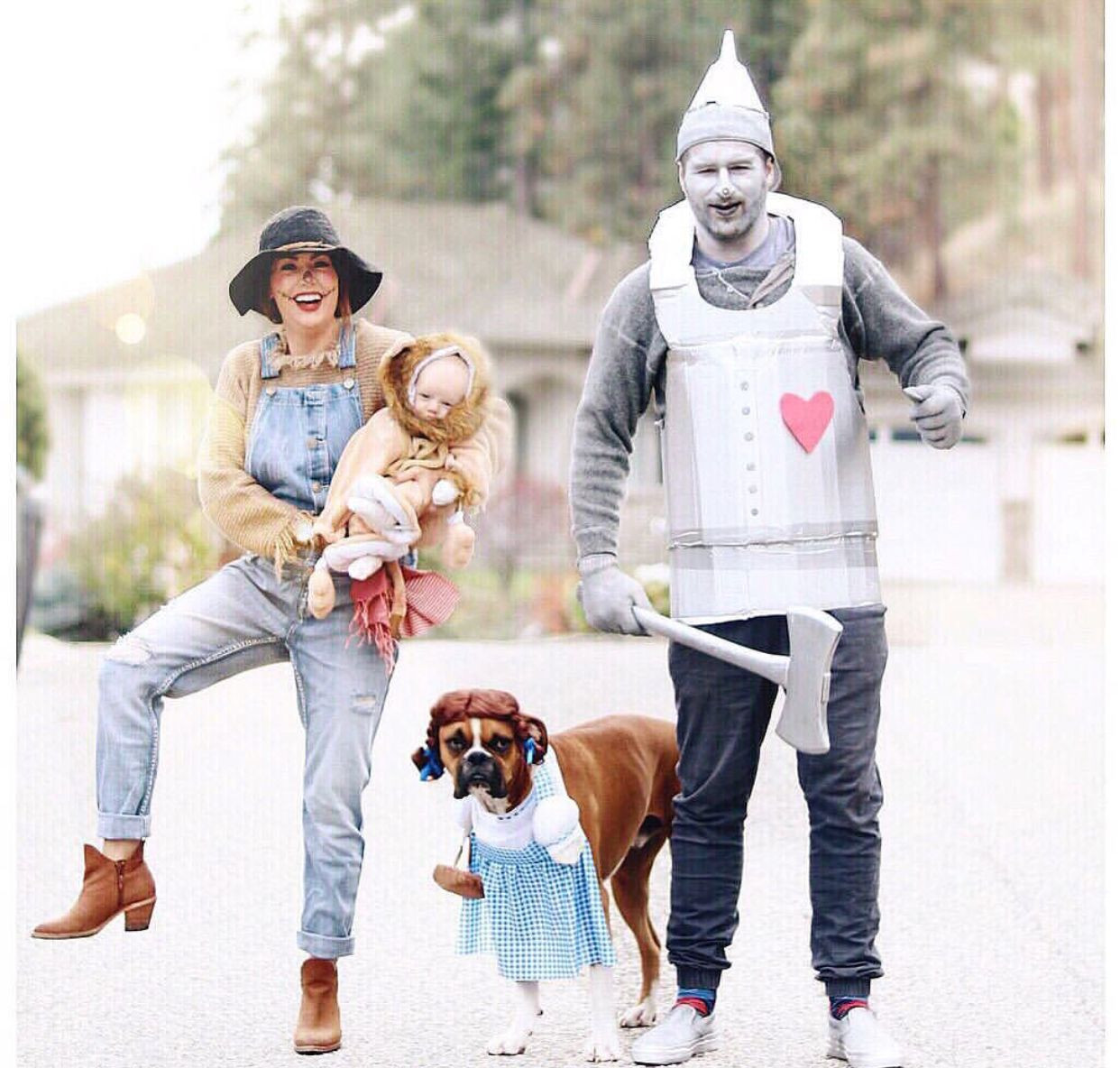 Family and Dog Costumes Elegant Family Halloween Costumes with Baby and Dog Mertzxander