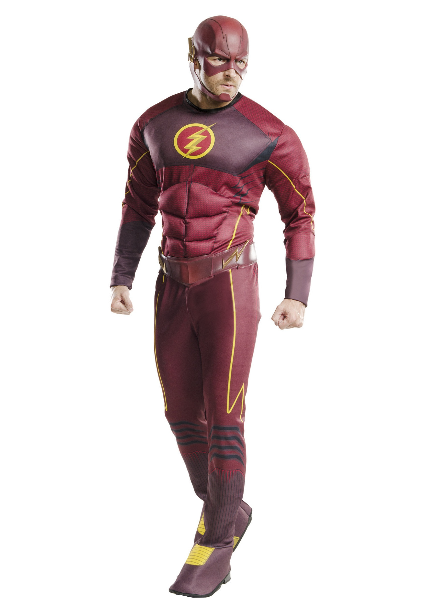 Flash Halloween Costume Elegant Adult Deluxe the Flash Costume