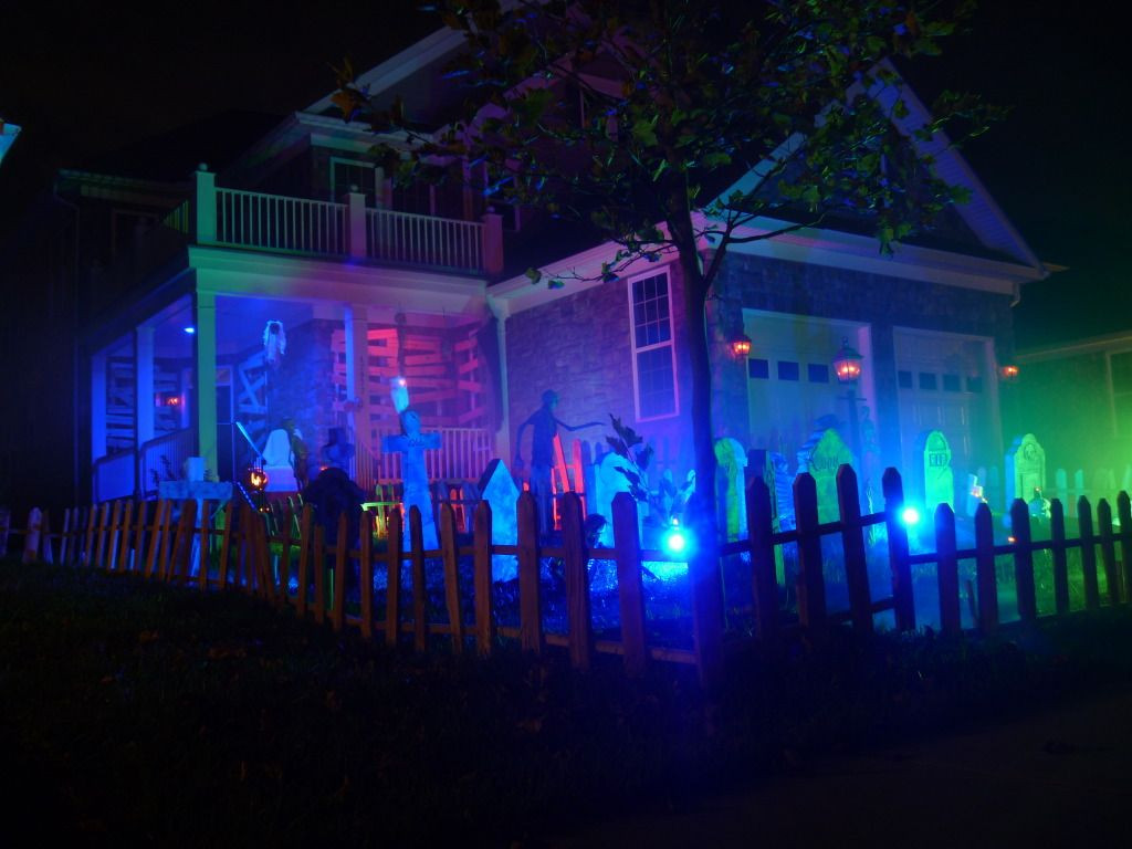 Flood Lights Halloween Unique Uplighting House for Halloween Google Search