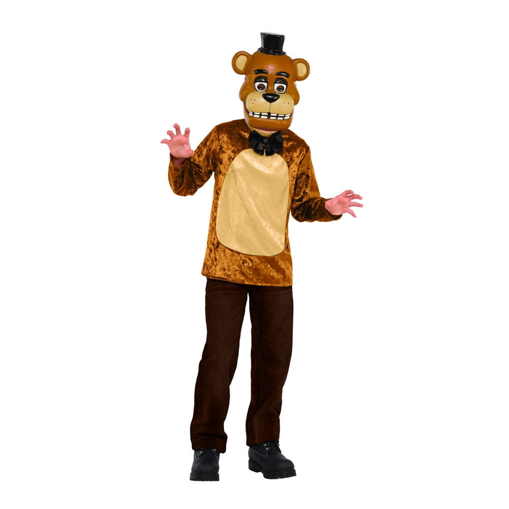 Fnaf Freddy Costume Best Of Five Nights at Freddys Deluxe Freddy Kids Costume Set Walmart