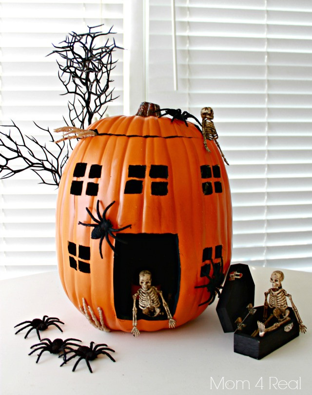 Foam Pumpkin Decorating Ideas Awesome Pumpkin Decorating Ideas Using Foam Pumpkins Funkins Mom 4 Real