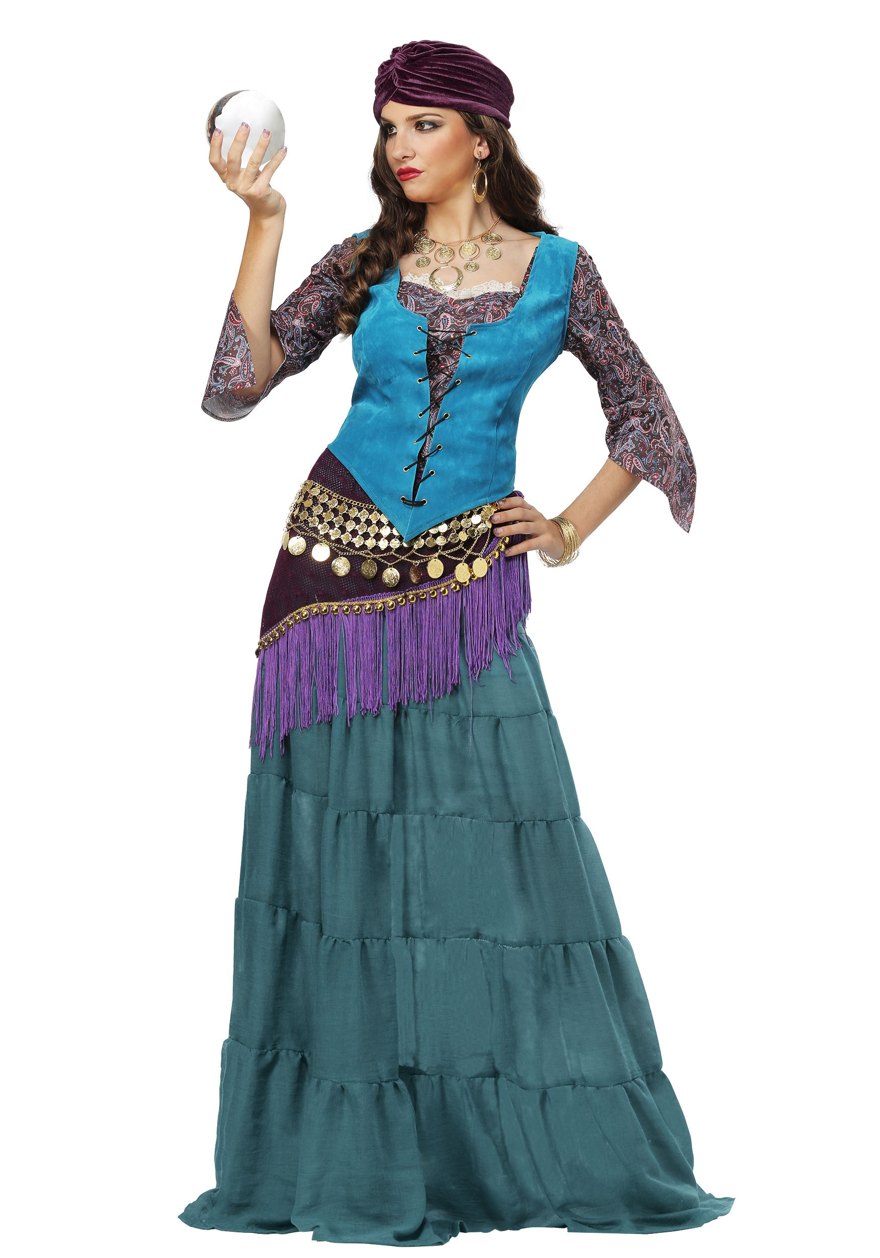 Fortune Teller Halloween Costume Beautiful Fabulous fortune Teller Womens Costume