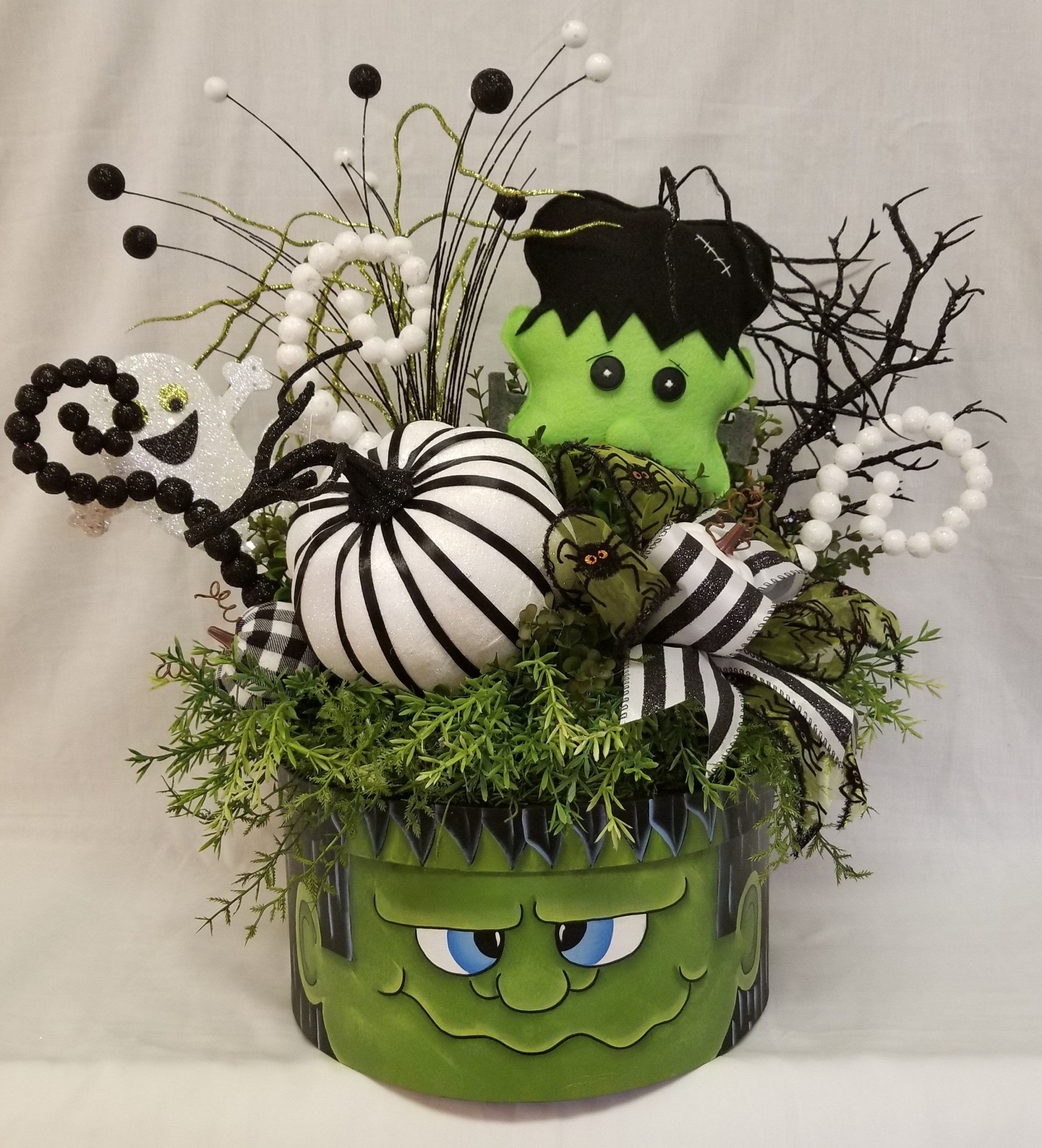 Frankenstein Halloween Decorations Luxury Frankenstein Arrangement Halloween Arrangement Frankenstein