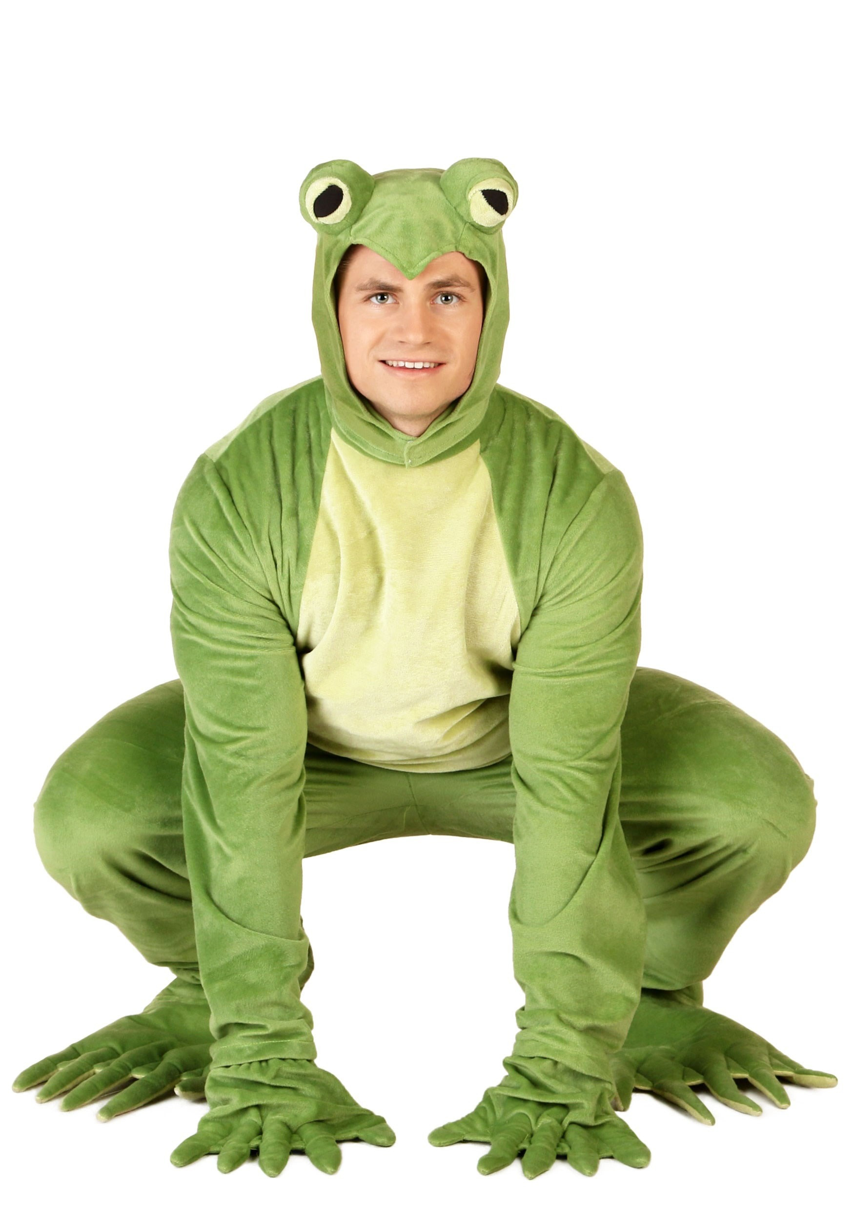 Frog Halloween Costume Inspirational Adult Deluxe Frog Costume